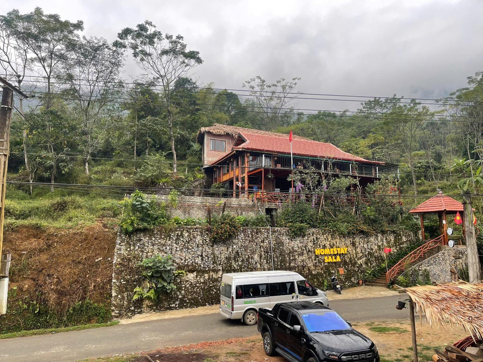Pu Luong Sala Homestay Huong Ba Thuoc ภายนอก รูปภาพ