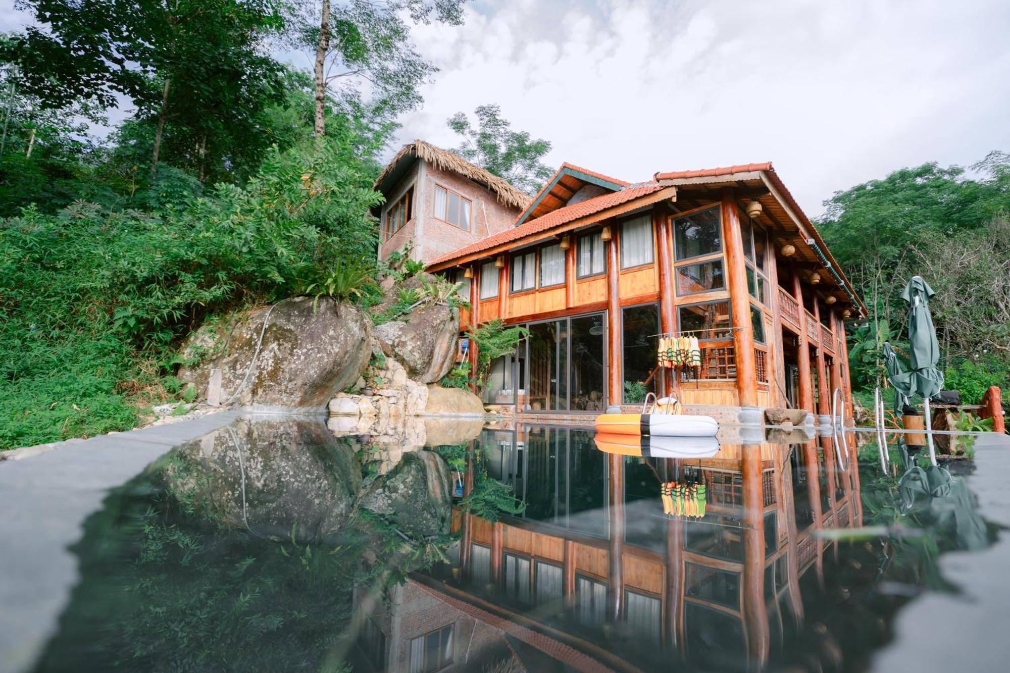 Pu Luong Sala Homestay Huong Ba Thuoc ภายนอก รูปภาพ