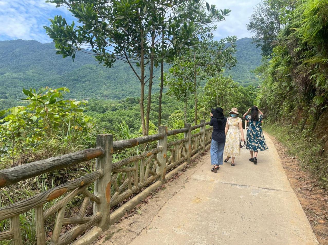 Pu Luong Sala Homestay Huong Ba Thuoc ภายนอก รูปภาพ