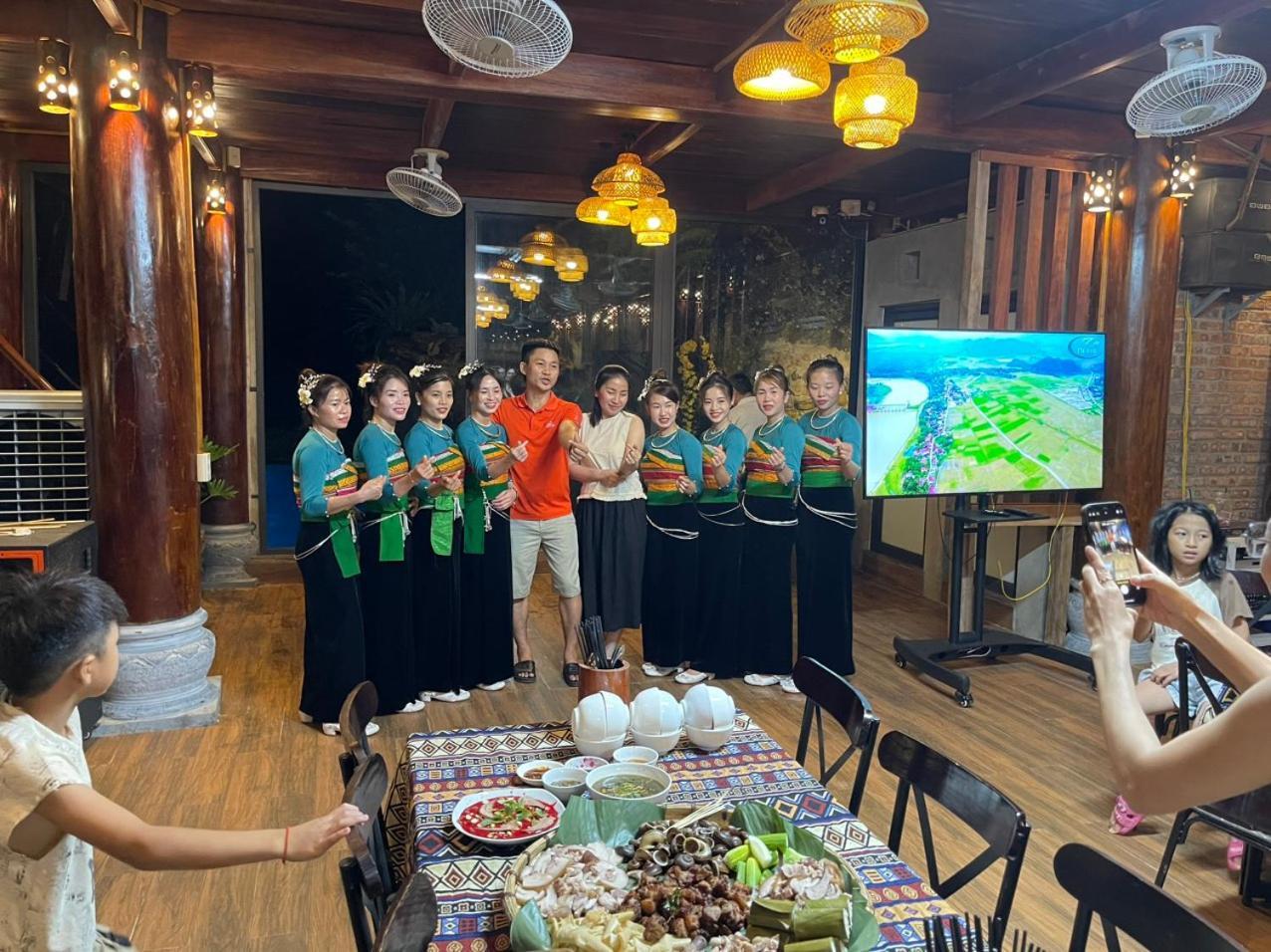 Pu Luong Sala Homestay Huong Ba Thuoc ภายนอก รูปภาพ