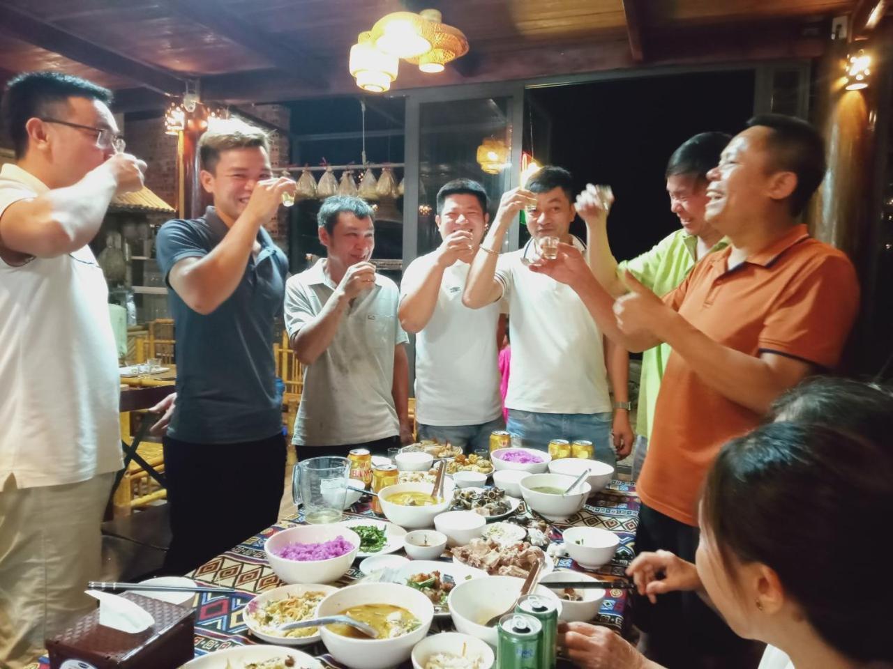 Pu Luong Sala Homestay Huong Ba Thuoc ภายนอก รูปภาพ